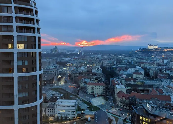 With Sunset View Over Apartmán *