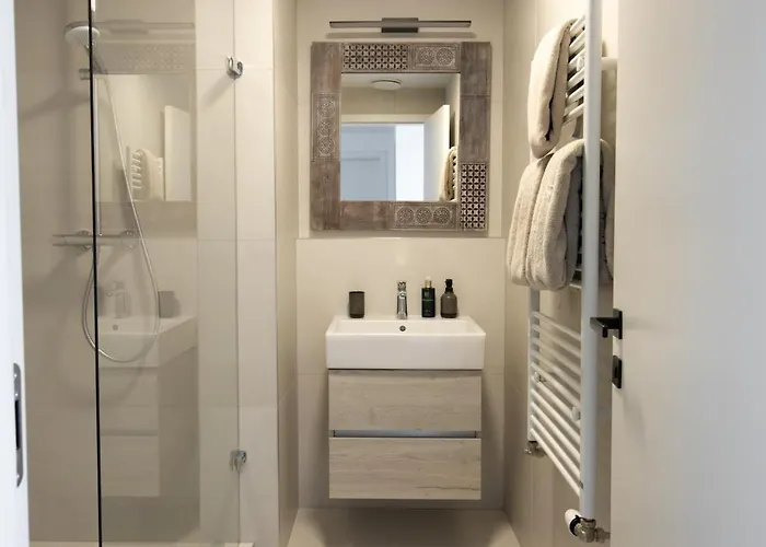 With Sunset View Over